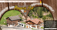 Desktop Screenshot of angerlehof.com