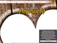 Tablet Screenshot of angerlehof.com